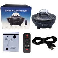 Projecteur d'étoiles professionnel, lumière nocturne étoilée, projecteur LED Android, lampe Star Master, logo, projecteur de motifs d'eau