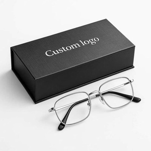 Caja magnética personalizada para gafas de sol y embalaje minorista óptico, caja rígida de lujo con logotipo para presentación de marca - Product Image 1
