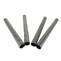 Tube rond en acier inoxydable soudé SS304 316L 201 JIS 2B pour la décoration intérieure et la fabrication de mât de drapeau