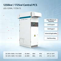 Système de conversion d'énergie centralisé PCS 1250kW 1725kW, haute efficacité, fiabilité, triphasé, hors réseau, convertisseur de stockage d'énergie BESS