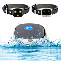 Collier GPS pour animaux de compagnie en plastique étanche IP67 Mini 4G LTE Localisateur vocal Surveillance de la position en temps réel Carte SIM intelligente Traqueur de chien et de chat