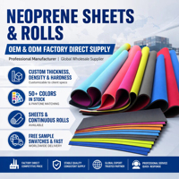 Tissu néoprène imperméable 2mm 3mm 5mm en polyester et nylon enduit de caoutchouc avec impression pour combinaisons de plongée