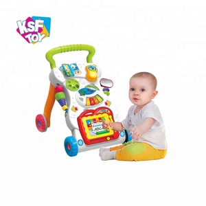 Multifonctionnel activité musicale bébé marcheur d'apprentissage jouet avec planche à dessin magnétique - Product Image 2