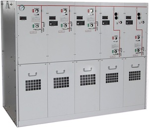 สวิตช์เกียร์ฉนวนก๊าซ SF6 แบบ RMU 24kV รุ่น RM6 SafeRing Ring Main Unit CCVV RMU CCVV - Product Image 1