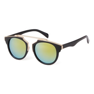 204 Occhiali da Sole Unisex con Montatura in Metallo Scuro a Prezzo Conveniente, Gafas De Madera, <span class=keywords><strong>Ochiali</strong></span> Da Sole UV400 - Product Image 1