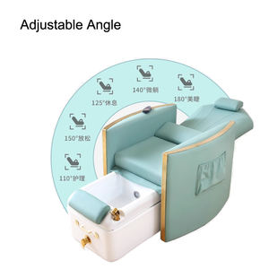 Fabrika sıcak satış çocuklar yatak taşınabilir güzellik salonu pembe pedikür masaj koltuğu ayak Spa - Product Image 3