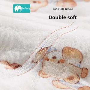 Autumn <strong>Winter</strong> Newborn <strong>Baby</strong> One-Piece Quilted Cotton Pajamas Warm Thickened Romper Cute Monk-Style Design for Crawling <strong>Clothes</strong> - Product Image 3