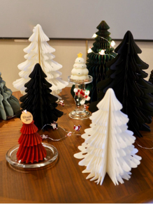 Ambiance moderne rétro jour de Noël décoration de la maison bougie d'aromathérapie mignonne cire de soja naturelle - Product Image 5