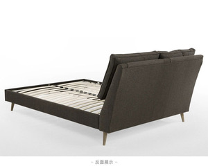 Base <span class=keywords><strong>de</strong></span> Cama Moderna <span class=keywords><strong>de</strong></span> Madera y Tela <span class=keywords><strong>de</strong></span> Alta Calidad, Tamaño Matrimonial, con Almacenamiento, Cabecera <span class=keywords><strong>de</strong></span> Lujo, Decoración para el Hogar, Juego <span class=keywords><strong>de</strong></span> Dormitorio, Gran Venta en Línea - Product Image 6