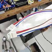 Conector JST XH de 2,54 mm Personalizado, Macho y Hembra, de 2, 4 y 5 Pines, Arnés de Cables para PCB LED