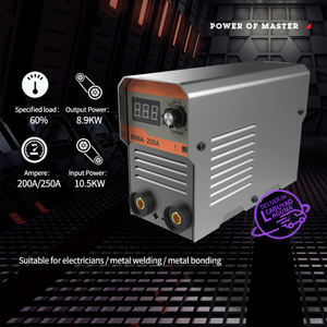 Inverter gleichstrom gezogene tragbare 220 V kleine handgeführte Kupfer-Punktschweißmaschine MMA-250 Mini-Elektrisches Schweißgerät - Product Image 5