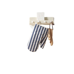 Étagère de rangement pour porte d'entrée tenture murale clé adhésive sans clou personnalité crochet créatif étagère de rangement - Product Image 3