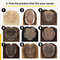Nouveauté Honor Hair : Extensions de cheveux vierges européens pour femmes, base mono, clips, toppers de haute qualité