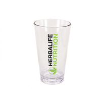 Verres à bière en plastique empilables faciles, 16 oz, design classique, verres à bière en acrylique incassables