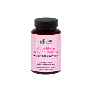 Private Labels Pure Appetite Craving Control Capsules Fat Burner <b>Supplement</b> for Enhance Fat Burning with Probiotic Blend 60 Caps - Product Image 1