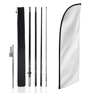 Banderas Personalizadas con Impresión Digital de Plumas Voladoras para Uso en Exteriores y Agricultura, Banderas de Playa - Product Image 6