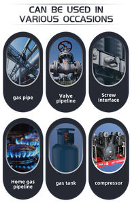 Detektor Kebocoran Gas Ramah Lingkungan Tanpa Bau Tidak Mudah Terbakar Semprotan Cat Aerosol Sekali Pakai 500ml Formula Busa Kaya Pelapis - Product Image 6