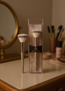 Set di Pennelli da Trucco Grenobil con Setole Sintetiche Rotonde e Manico in Metallo per Applicazione Polvere - Product Image 2