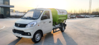 Camion compacteur de déchets Foton 4x2 3 cm³ avec bras de ramassage, moteur diesel Euro 6, transmission manuelle