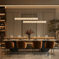 Lustre suspendu de cuisine à LED, luminaires de plafond modernes de luxe, lustres modernes pour salon et cuisine