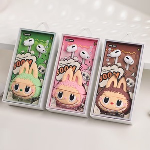 <strong>Cute</strong> Cartoon 3D Silicone Earphones Non-Noise Cancelling TWS Headphones