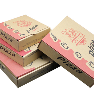 Top Quality Disposable Biodegradable Corrugated Kraft Paper Price Socks Pizza Box