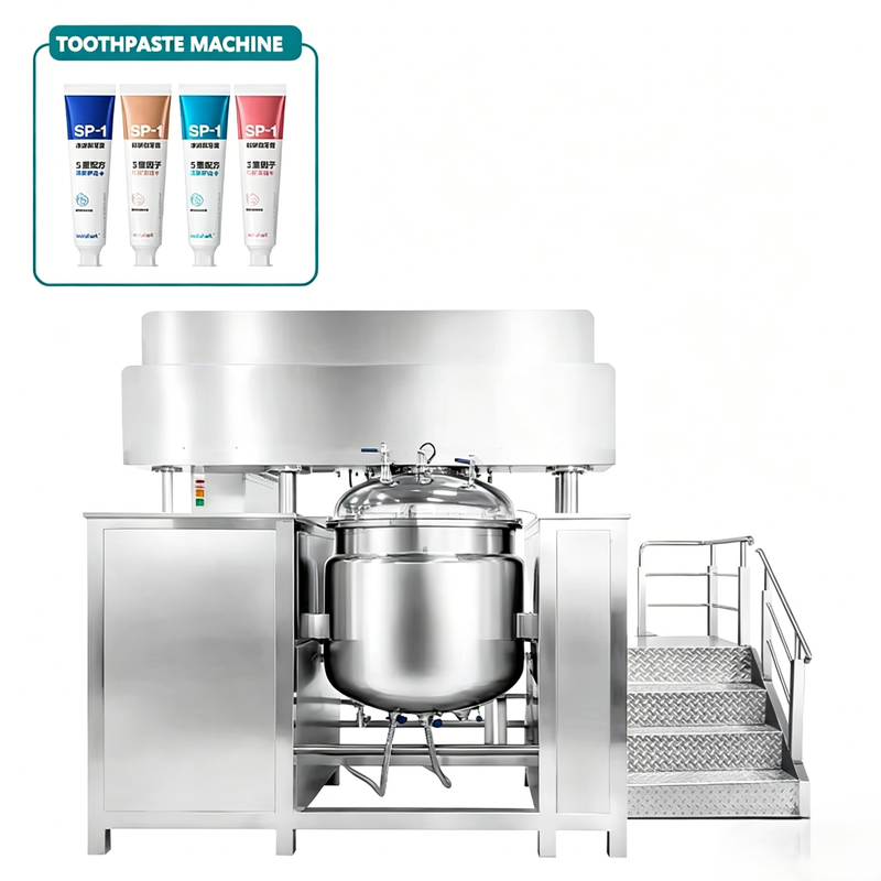 500L Toothpaste Manufacturing Machine with Paddle