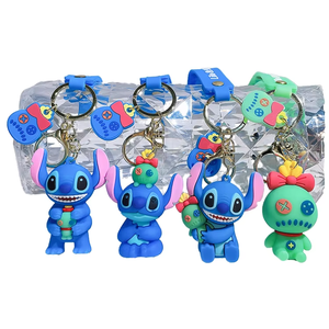 Nuevo Llavero de Dibujos Animados de Halloween de Lilo y Stitch, Llavero de PVC Suave en 3D, Colgante Decorativo para Bolsos, Llavero Personalizado en 3D, Regalo - Product Image 1