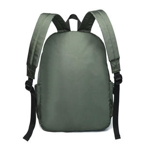 Sac à dos unisexe vert pour ordinateur portable, grande capacité, couleur unie, bretelles robustes, idéal pour les voyages d'affaires et les trajets quotidiens, collection Printemps 2025 - Product Image 3