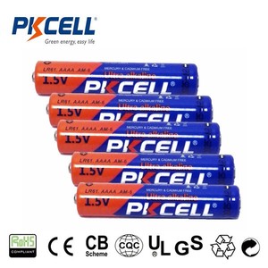 Сухая щелочная батарея Zn/MnO2 1,5 в AM6 LR61 AAAA с длительным сроком службы - Product Image 3