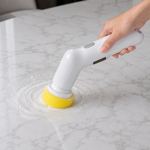 Industrial Cordless Spin Scrubber As Rechargeable Cleaning <b>Brush</b> Electric Power Scrubber for Bathroom Kitchen Tile - Product Image 4