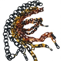 Chaîne de lunettes pour femme en acrylique motif écaille de tortue, la plus récente de Champs, cadeaux de fiançailles pour mariages et fêtes