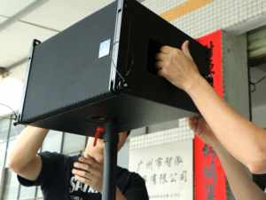 Système de <span class=keywords><strong>sonorisation</strong></span> linéaire CHORDIO BP110, mixeur audio, caisson de basses, enceinte portable, garantie 2 ans, grandes salles, concerts, extérieur - Product Image 5