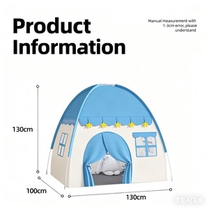 Tenda giocattolo per bambini per interni/esterni per <span class=keywords><strong>la</strong></span> principessa <span class=keywords><strong>casa</strong></span> costruzione relax <span class=keywords><strong>casa</strong></span> e viaggi in campeggio per i bambini di tutte le età - Product Image 4