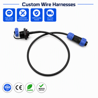 Câble étanche à 5 broches SP13 SP17 connecteur de prise de courant Aviation industrielle pour les systèmes de stockage d'énergie câblage PVC appareil ménager