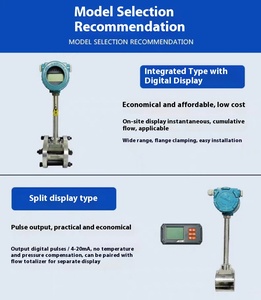 Thông minh Vortex <span class=keywords><strong>Flow</strong></span> <span class=keywords><strong>Meter</strong></span> cho chất lỏng dầu khí hơi nước/Sữa thép không gỉ tấm lỗ OEM hỗ trợ giá thấp cho đo lường - Product Image 5
