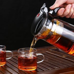 Tetera con colador de té, separador de agua e infusor, un juego de tetera multifuncional para los amantes del té que buscan comodidad. - Product Image 1