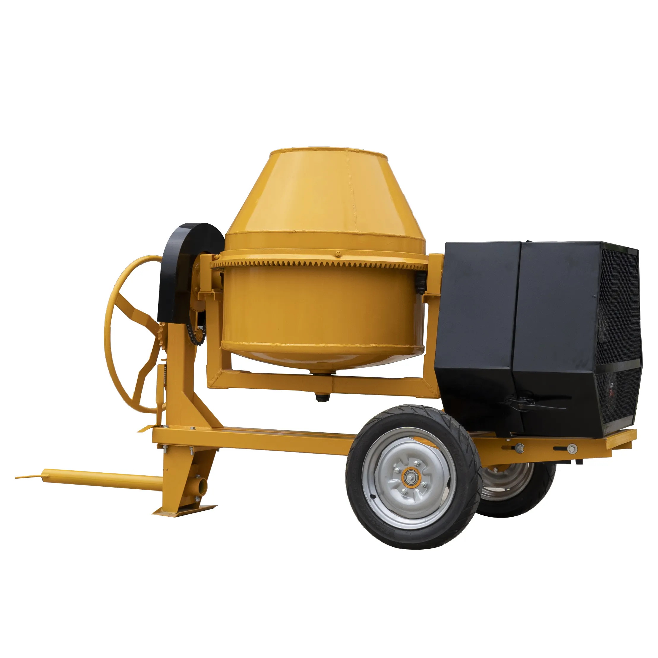 Benzinli dizel karıştırıcı/çimento için beton karıştırıcı 260 litre 350L 400L 450L 450