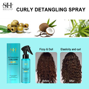 Toptan kıvırcık saç Elastin saç kremi içinde bırakın krem nemlendirici kıvırcık dolaşık açıcı sprey - Product Image 5