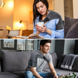 Soporte de Hombro con Masaje Térmico, 3 Modos de Vibración, Recargable de 5000 mAh, para Aliviar el Dolor de Hombro - Product Image 6