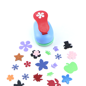Star Shape Mini Printing Hand Shaper Plastic Hole Puncher for Scrapbook Tags Cards DIY Punch Craft Handicraft Punch