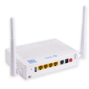 العلامة التجارية الجديدة Zte Gpon Onu F663nv3a 1GE + 3FE + 1Voice + 1USB + Wifi XPON Ont النسخة الإنجليزية ضمان لمدة سنة