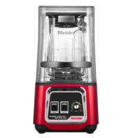 Blender puissant pour smoothies 2023, blender puissant et robuste pour smoothies et milkshakes, blender commercial avec couvercle insonorisé