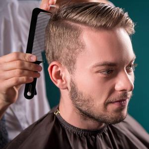 Yeni varış 9 inç düz üst kesme tarak berber için ısıya dayanıklı saç kesme tarak kesme keser ve Flattops - Product Image 5