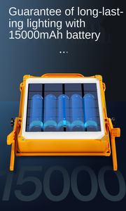 Projecteur solaire LED 200W à lumière blanche chaude - Product Image 2