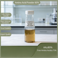 Source d'azote organique à 99% de pureté, entièrement soluble dans l'eau, poudre d'acides aminés d'origine végétale, engrais, acide humique, type compost, tout