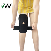 Genouillère articulée réglable en néoprène avec coussinet de compression respirant et souple pour la protection professionnelle du ménisque et la protection des genoux lors de la marche à quatre pattes