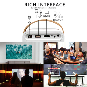 [Bán Hàng Tốt Nhất AliExpr] Máy Chiếu Mini 4K Hỗ Trợ Di Động HD 1080P Dành Cho Máy Chiếu Trên Cao Có Sẵn OEM - Product Image 2