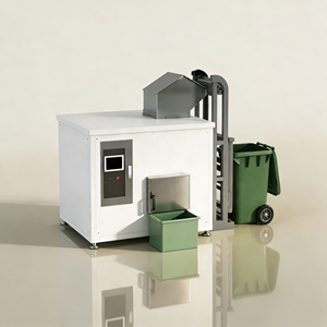 Máquina de Reciclagem de Resíduos Alimentares Triturador de Lixo - Compostador de Alimentos, Recicla Resíduos de Cozinha para Restaurantes - Product Image 2