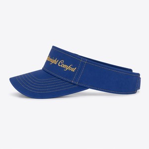 Casquette de soleil incurvée en polyester avec logo personnalisé imprimé en feuille d'or, imperméable, séchage rapide, pour le golf, le cyclisme et les voyages - Product Image 4